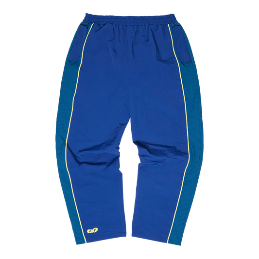 ⁠Rippled Nylon Pant - Blue