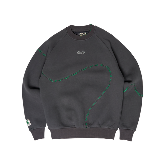 Baseball Sweatshirt - Grey