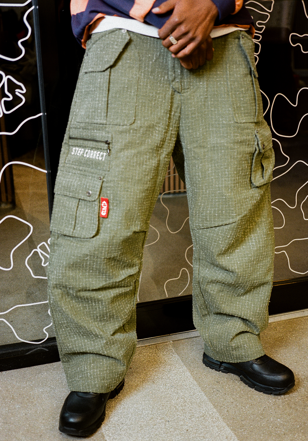 Needle Punch Cargos - Green