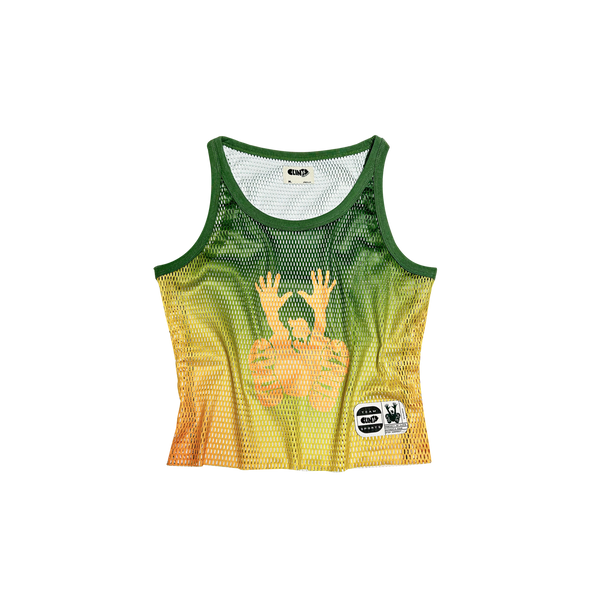 Gradient Tank Top - Green/Yellow