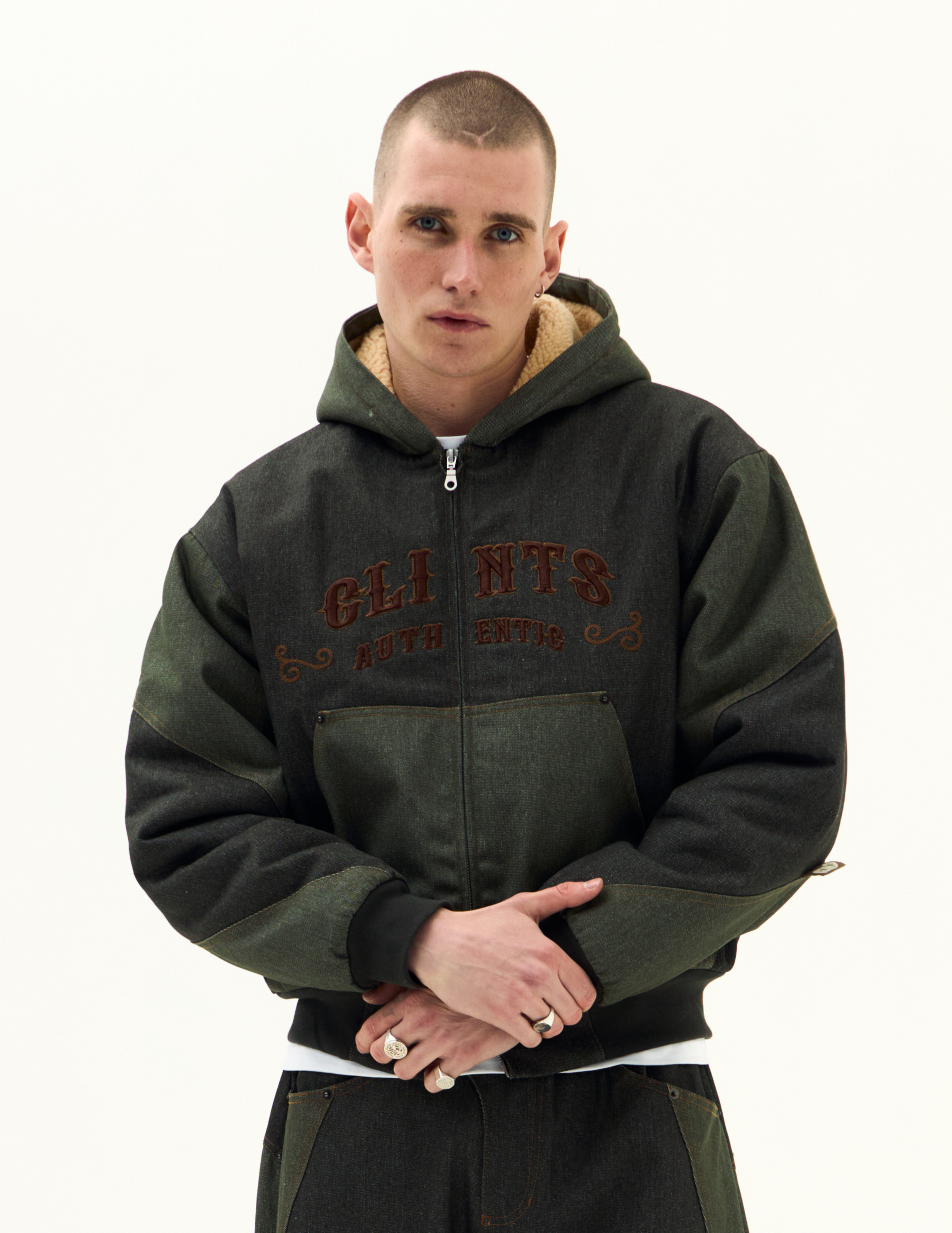 Texas Denim Jacket - Green