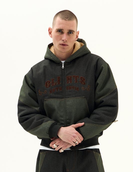 Texas Denim Jacket - Green