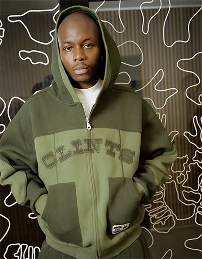 V2 - Military Green Hoodie