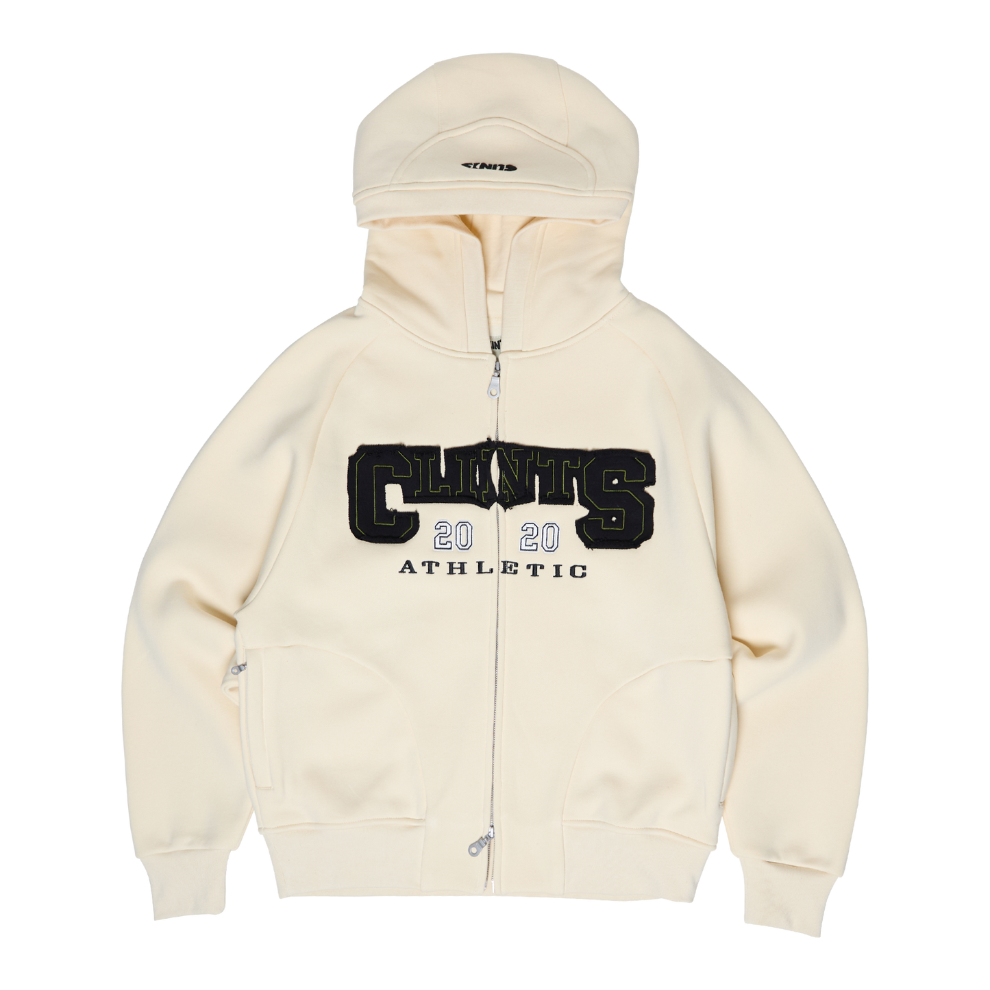 Heritage Cotton Hoodie - (Cream & Black)