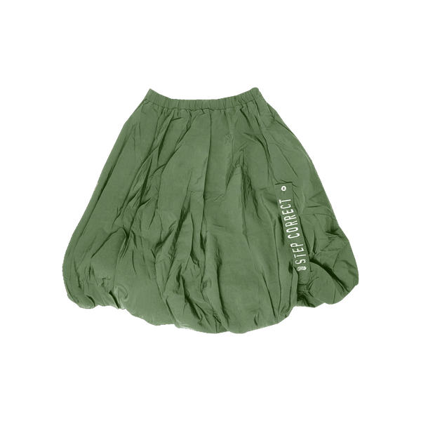 Balloon Mid Skirt - Khaki