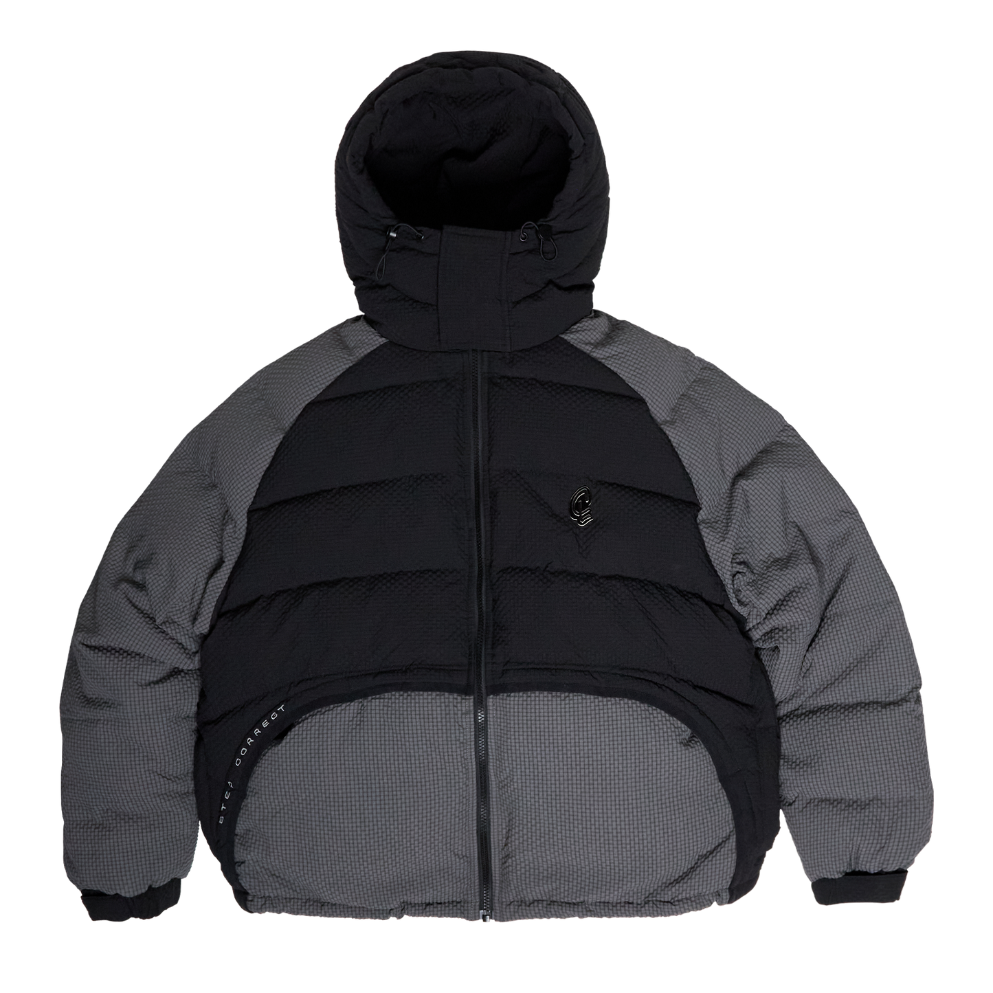 ⁠Rippled Puffer - Black