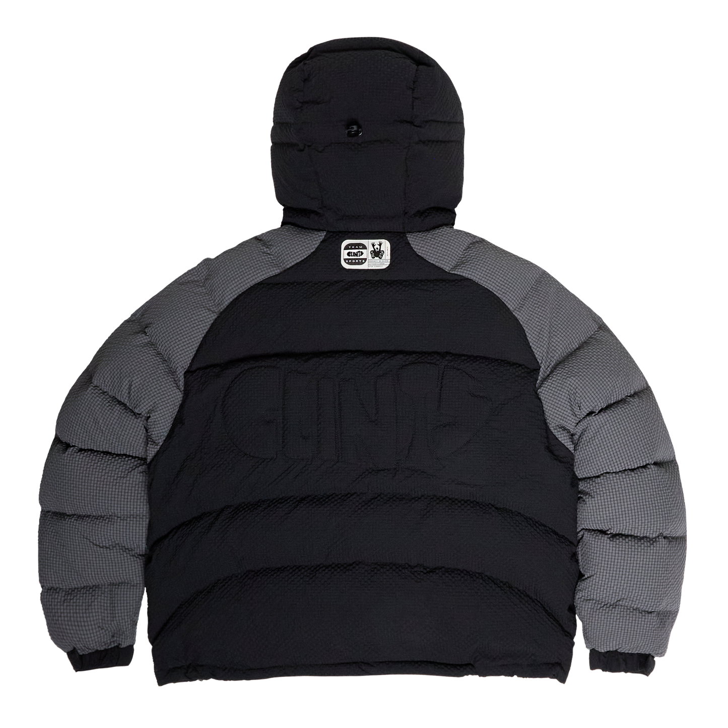 ⁠Rippled Puffer - Black