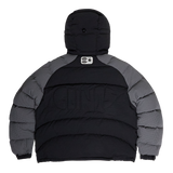⁠Rippled Puffer - Black