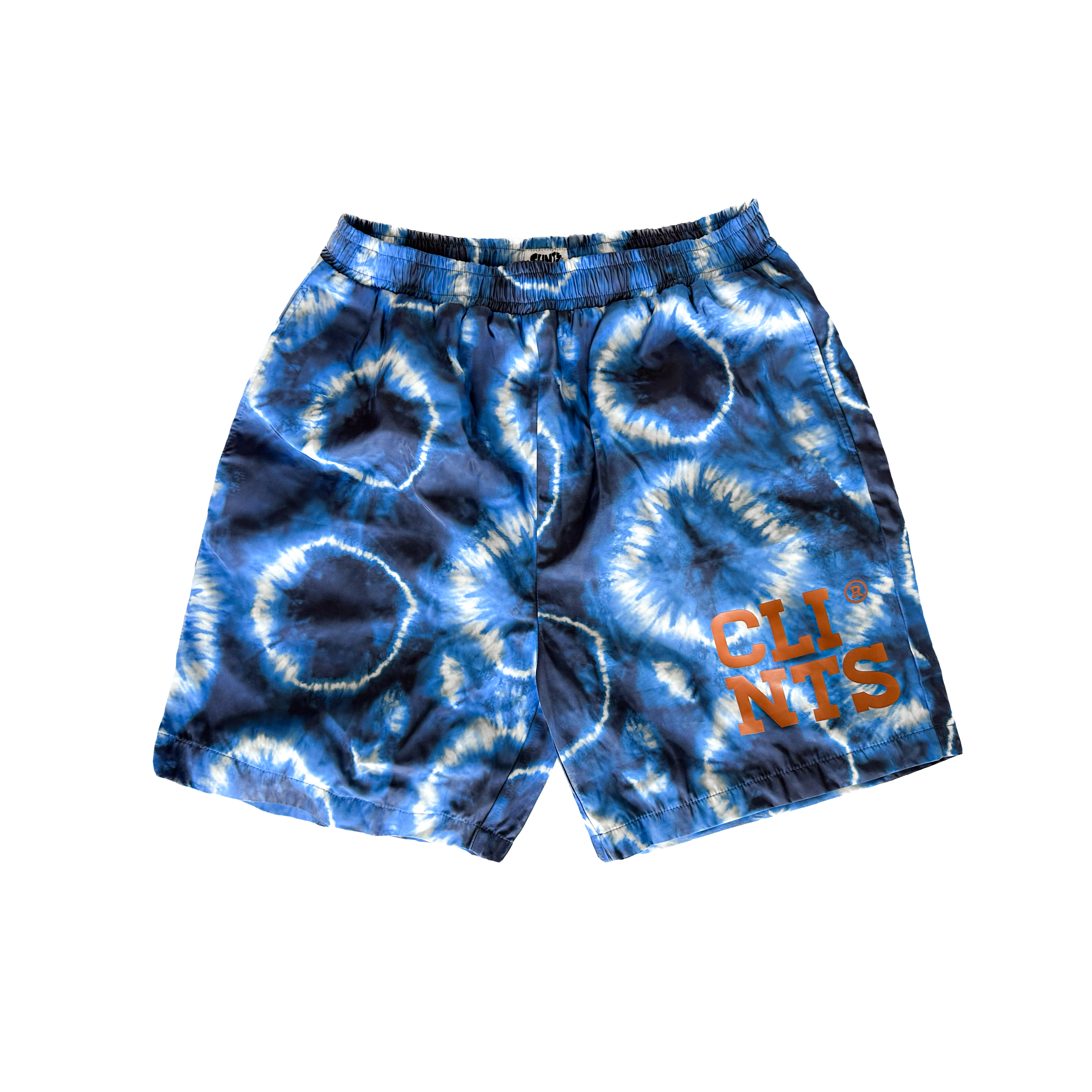 Tie Dye Shorts - Blue
