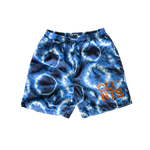 Tie Dye Shorts - Blue