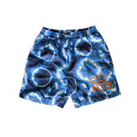 Tie Dye Shorts - Blue