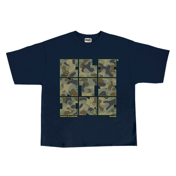 'Camo Spellout' Tee