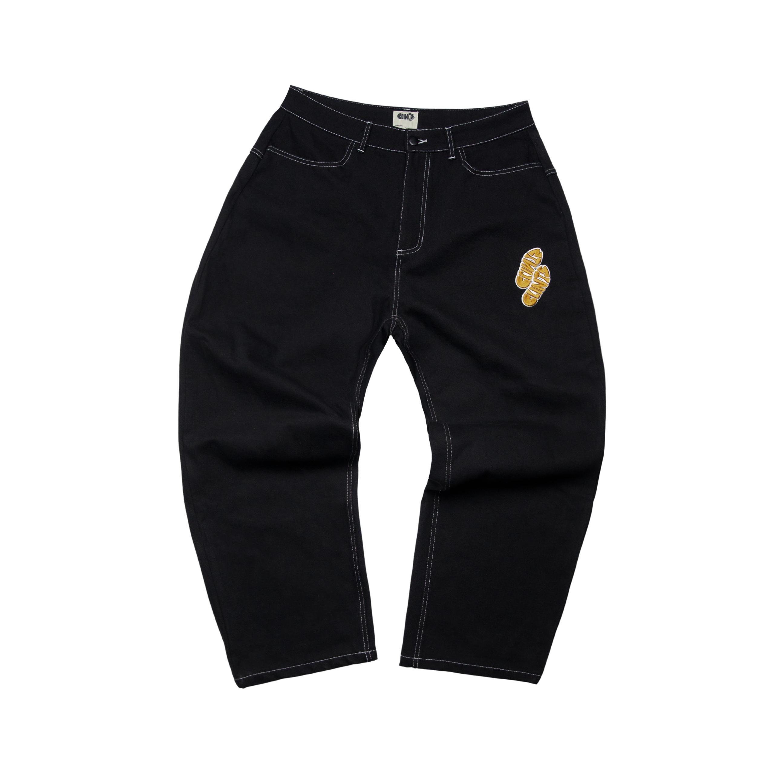 Phat Denim Pants - Black