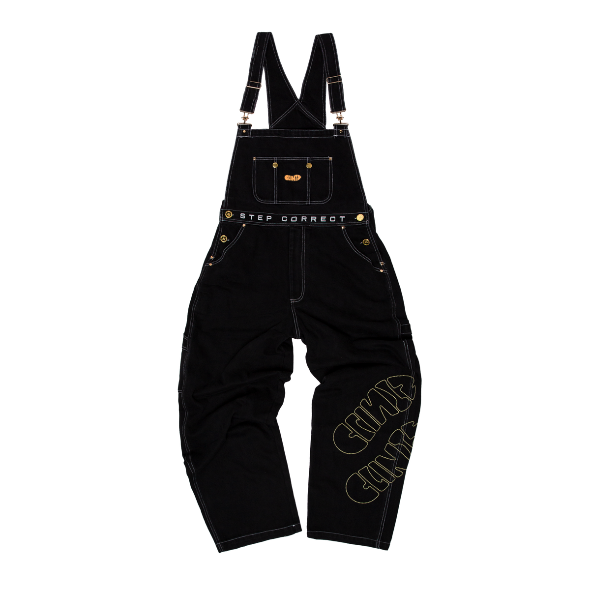 Dungarees - Black