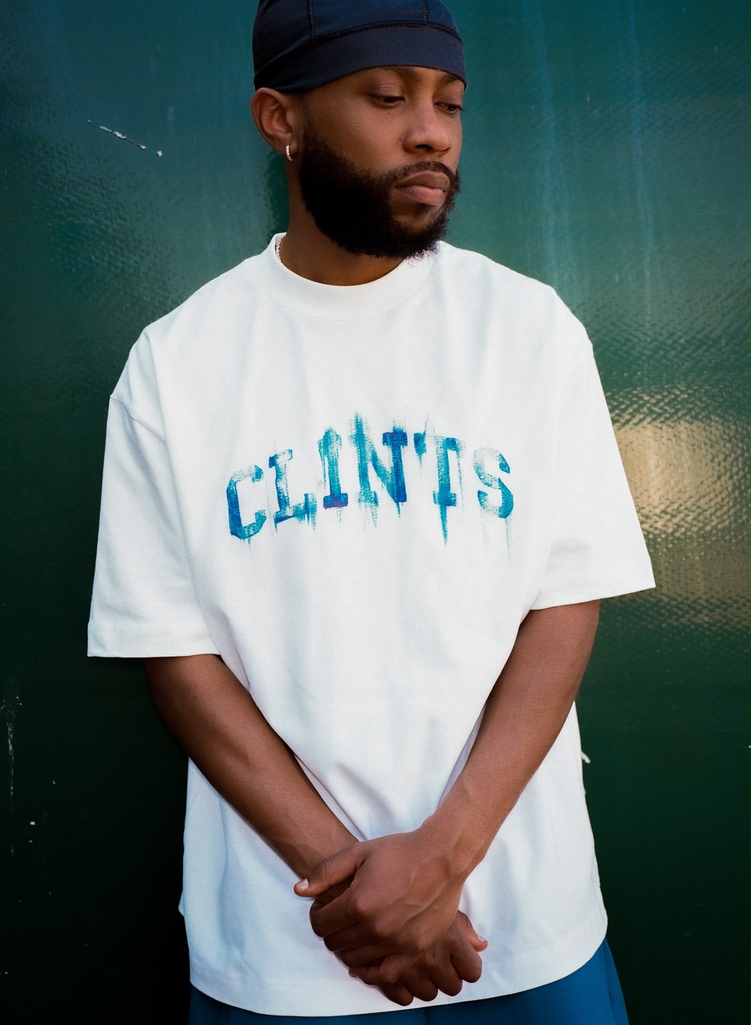 'Smudged College' - Heavyweight Tee