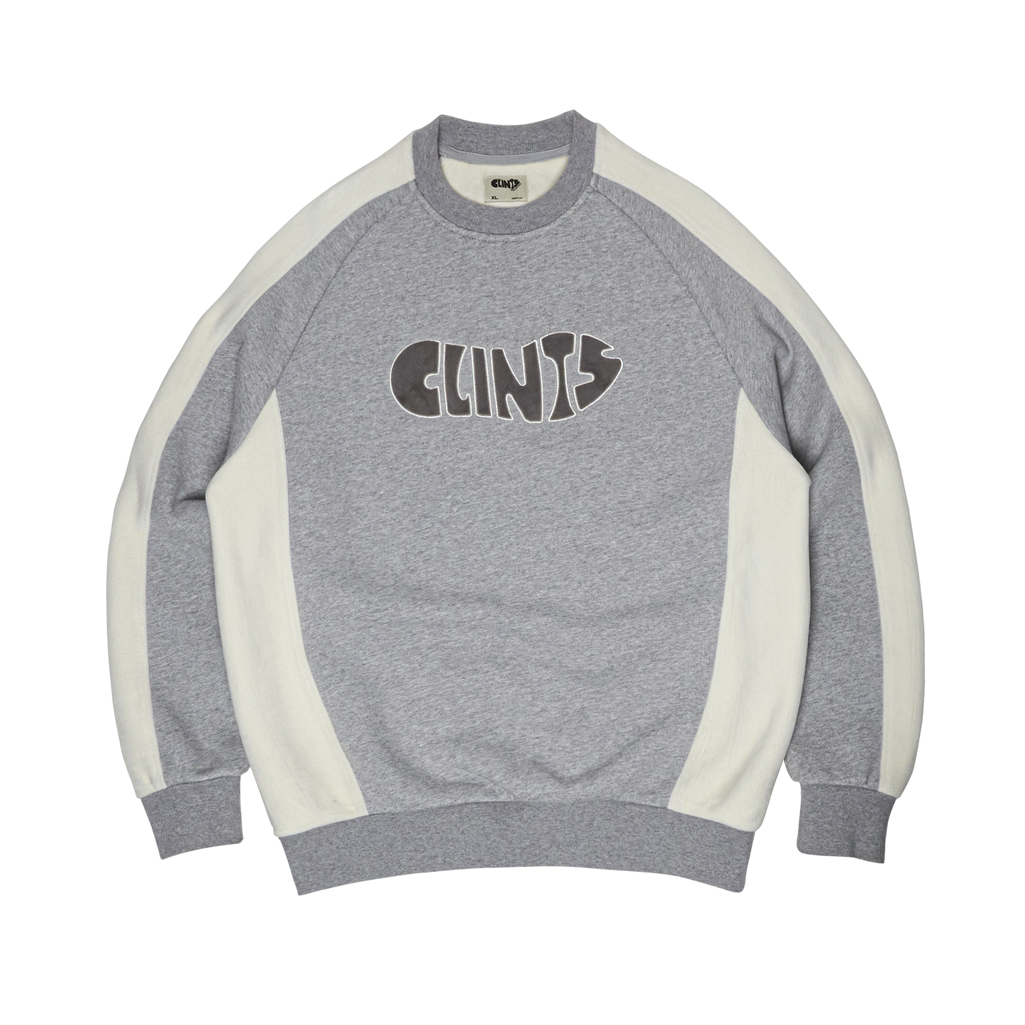 Fleece Panel Sweatshirt - Grey