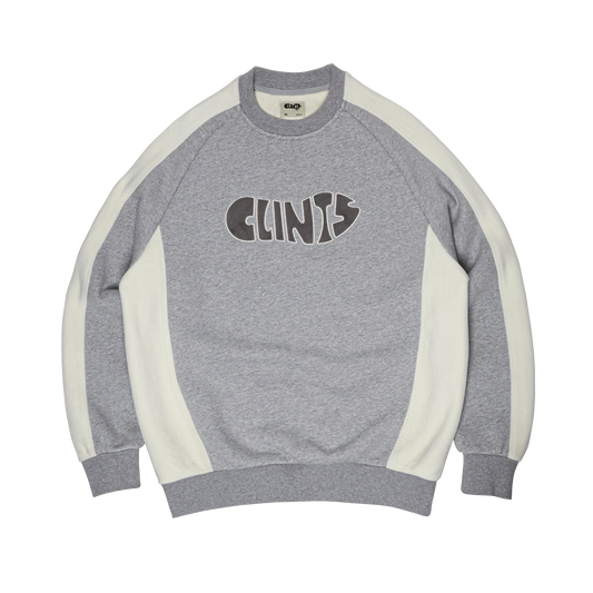 Fleece Panel Sweatshirt - Grey