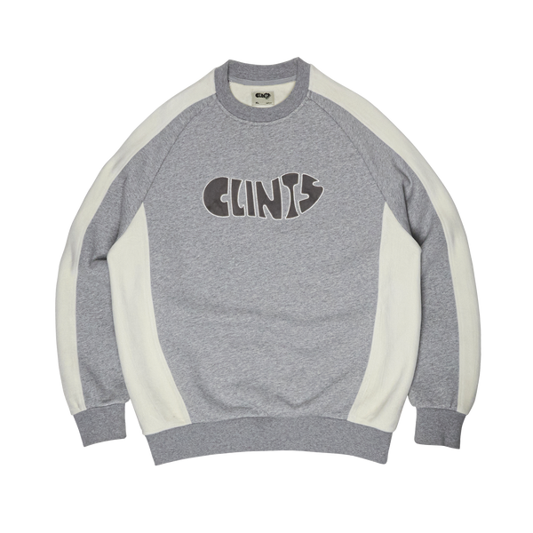 Fleece Panel Sweatshirt - Grey