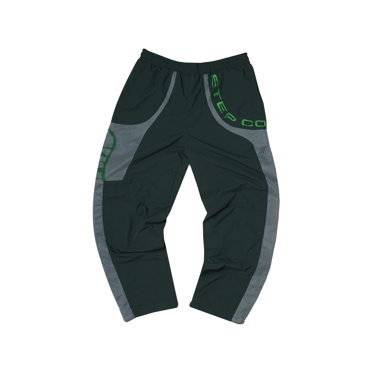Fusion-Tec Track Pant - Green/Sky Blue
