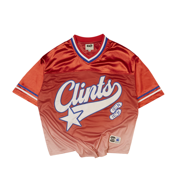 Gradient Jersey - Red/White