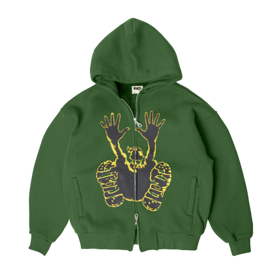 Stencil Hoodie - Green