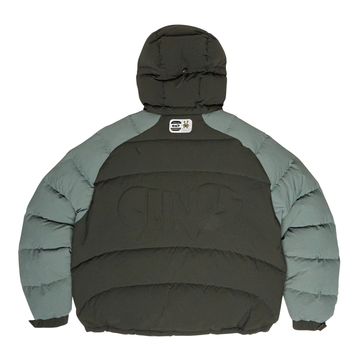 ⁠Rippled Puffer - Green