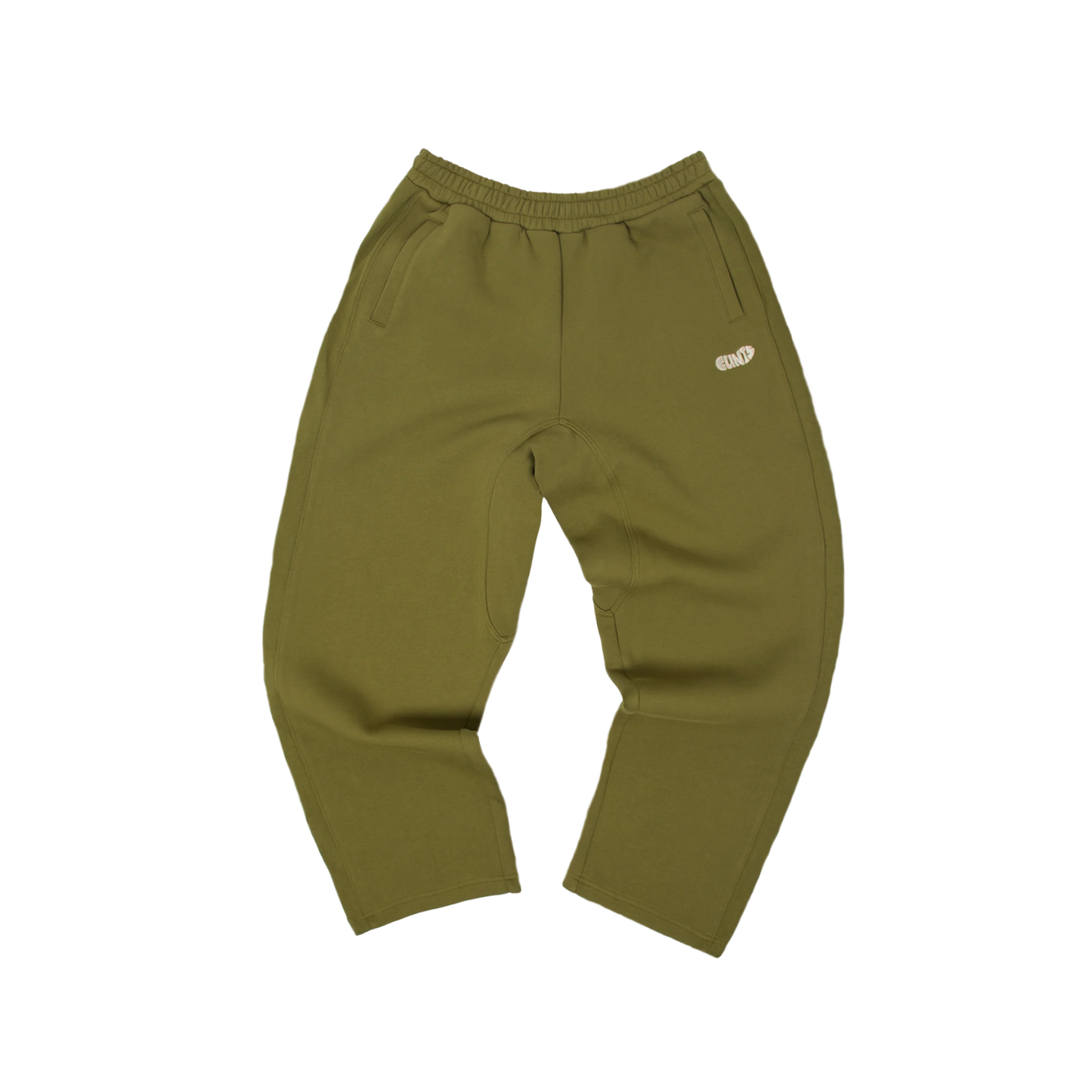 Ribbed Sweatpants  - Olive