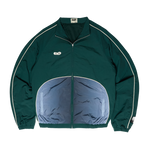Gradient Mesh Shell Jacket - Green/Blue