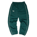 Gradient Mesh Shell Pants - Green/Blue