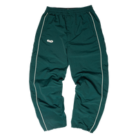 Gradient Mesh Shell Pants - Green/Blue