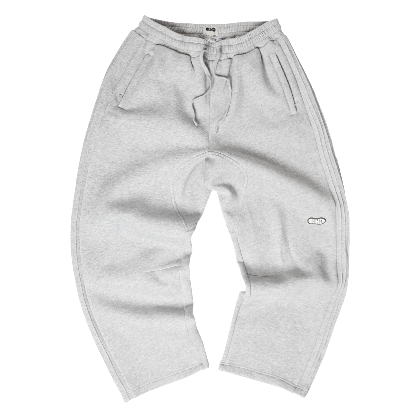 Pintuck Essential Sweatpants - Grey