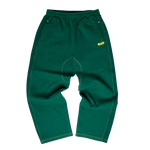 Ribbed Sweatpants  - Green