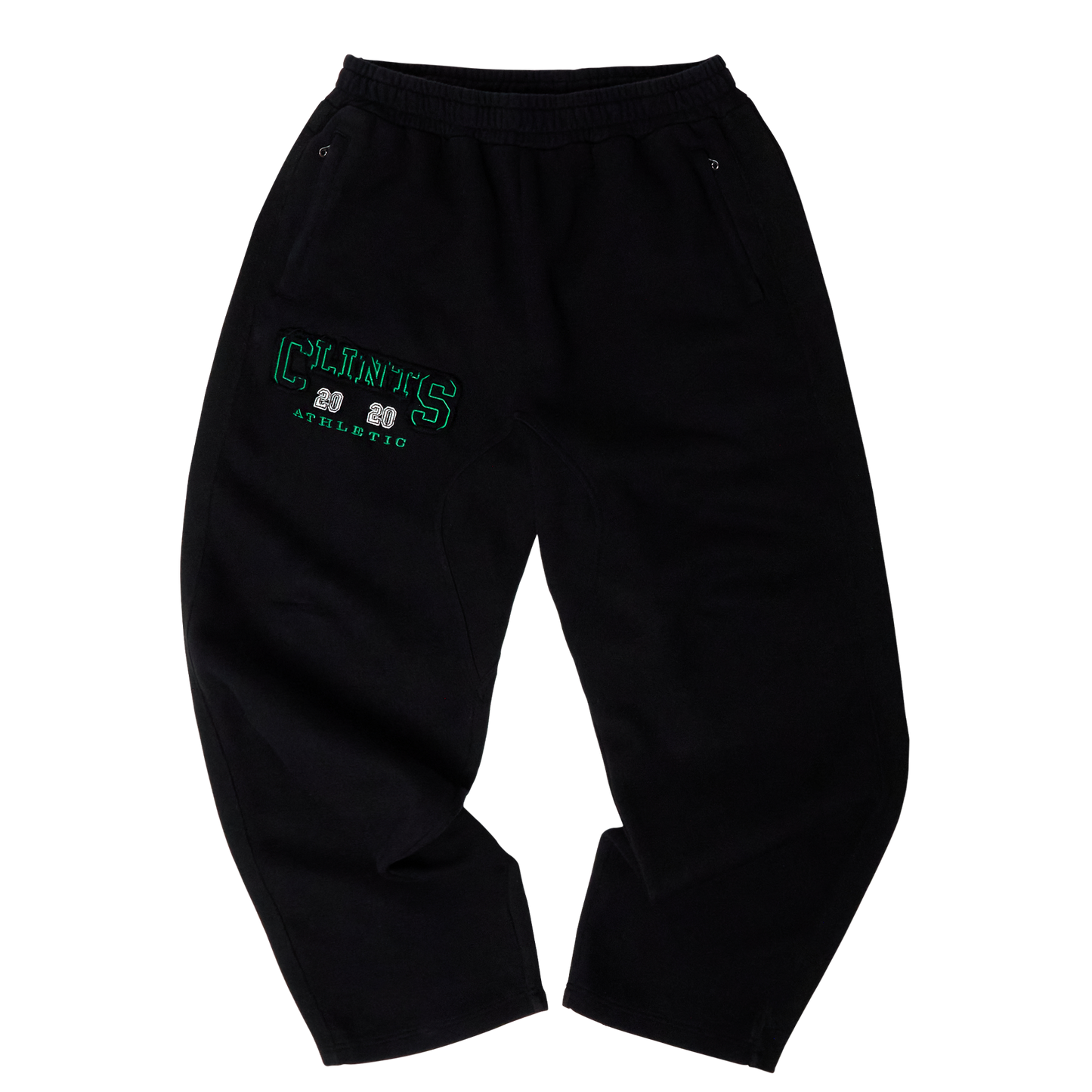Heritage Cotton Pant - Black/ Green