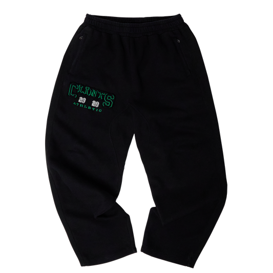 Heritage Cotton Pant - Black/ Green