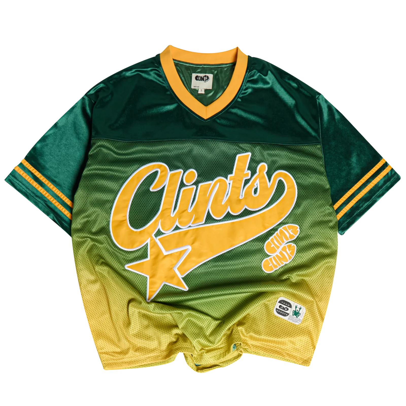 Gradient Jersey - Green/Yellow