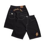 Phat Denim Jorts - Black