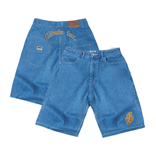 Phat Denim Jorts - Blue