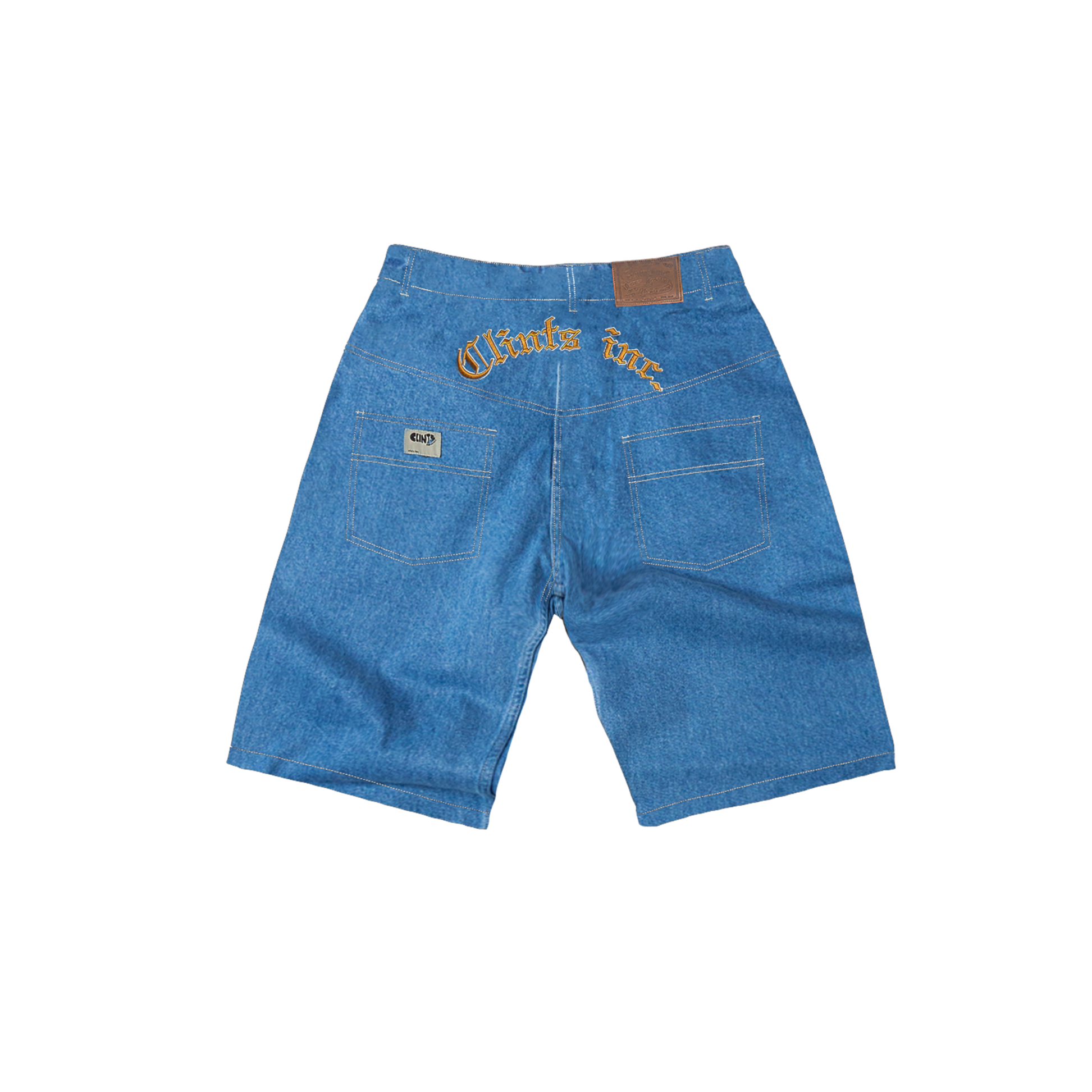 Phat Denim Jorts - Blue