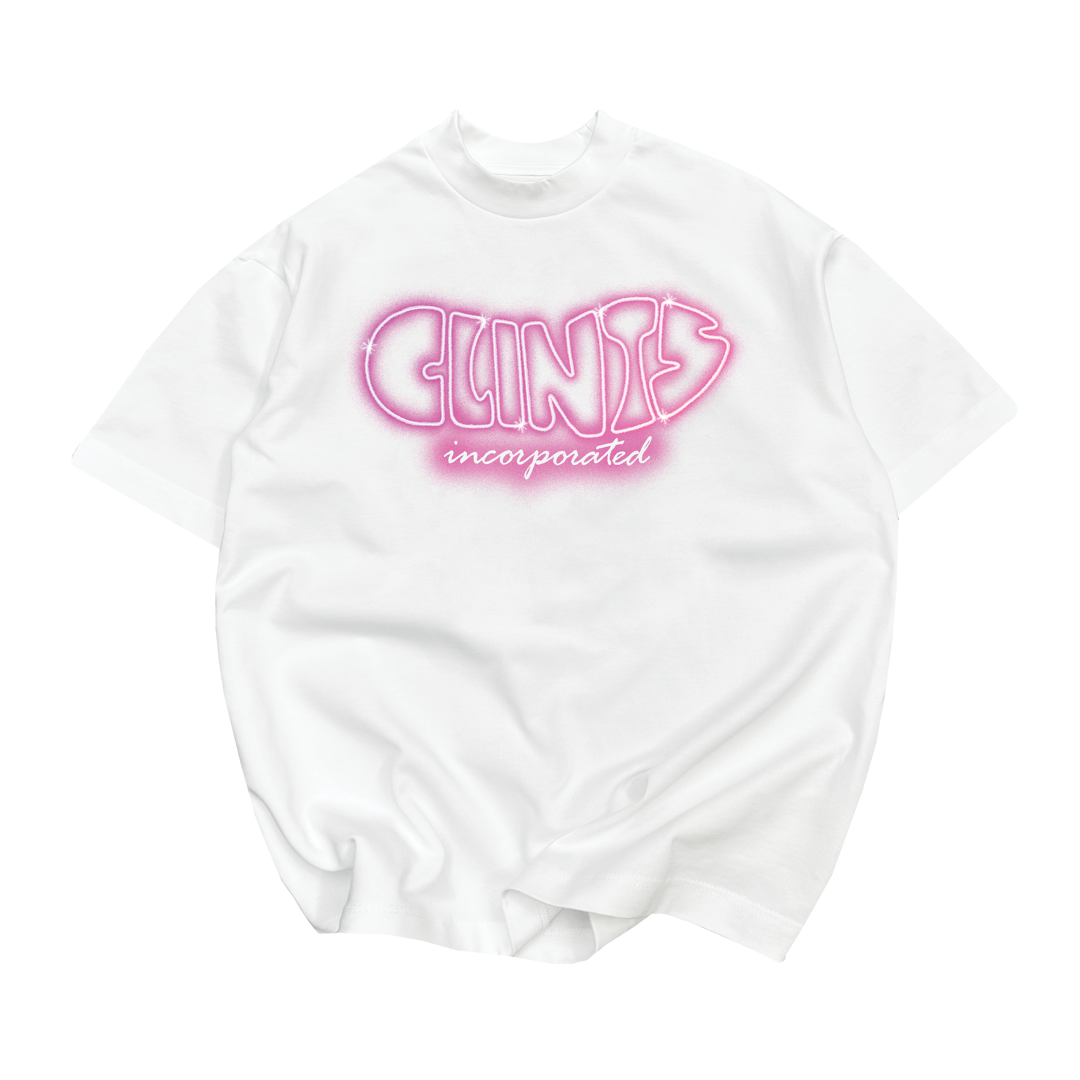 'Pink Neon' - Heavyweight Tee