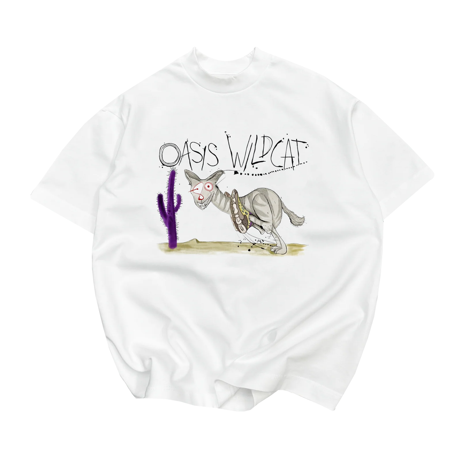 Oasis Wildcat Tee - Heavyweight