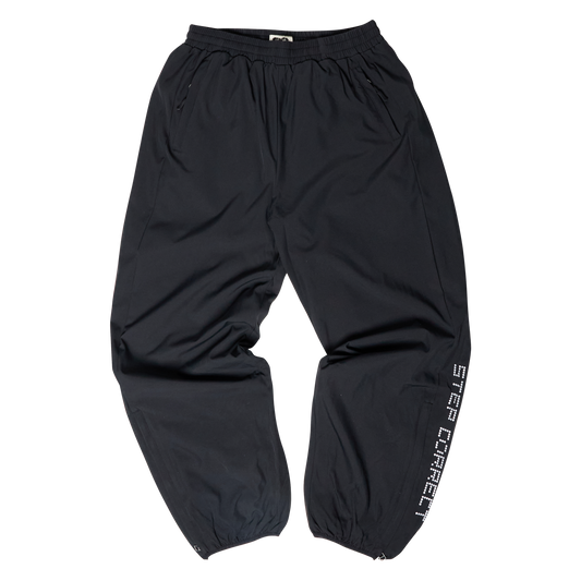 Dot logo Tech pants - Black