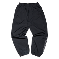 Dot logo Tech pants - Black