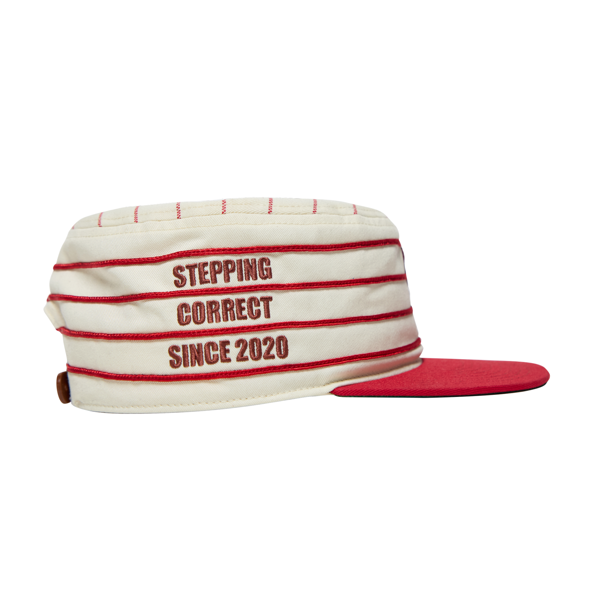 Stencil Baseball Cap - Red