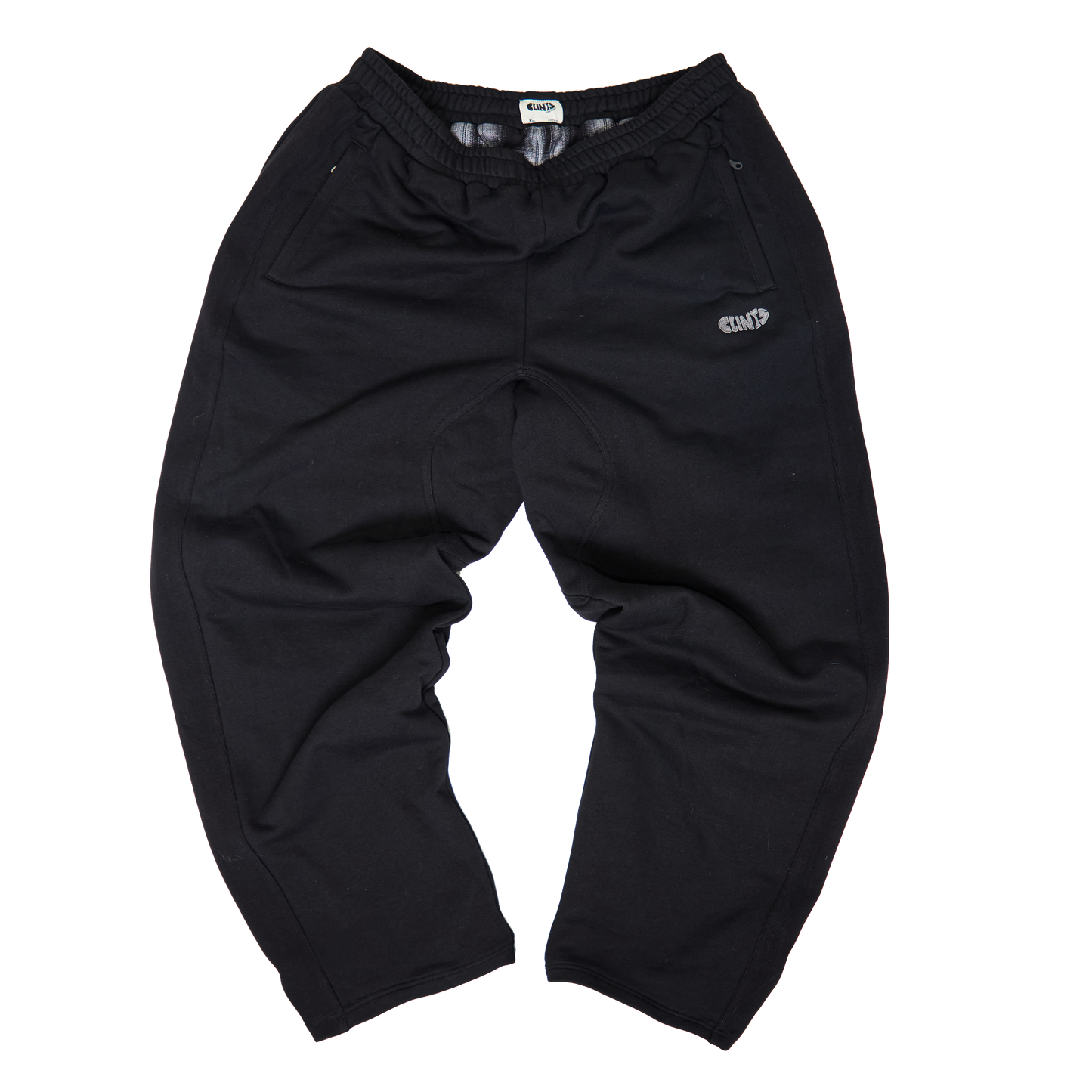 Reversible Plaid Pants - Black/White