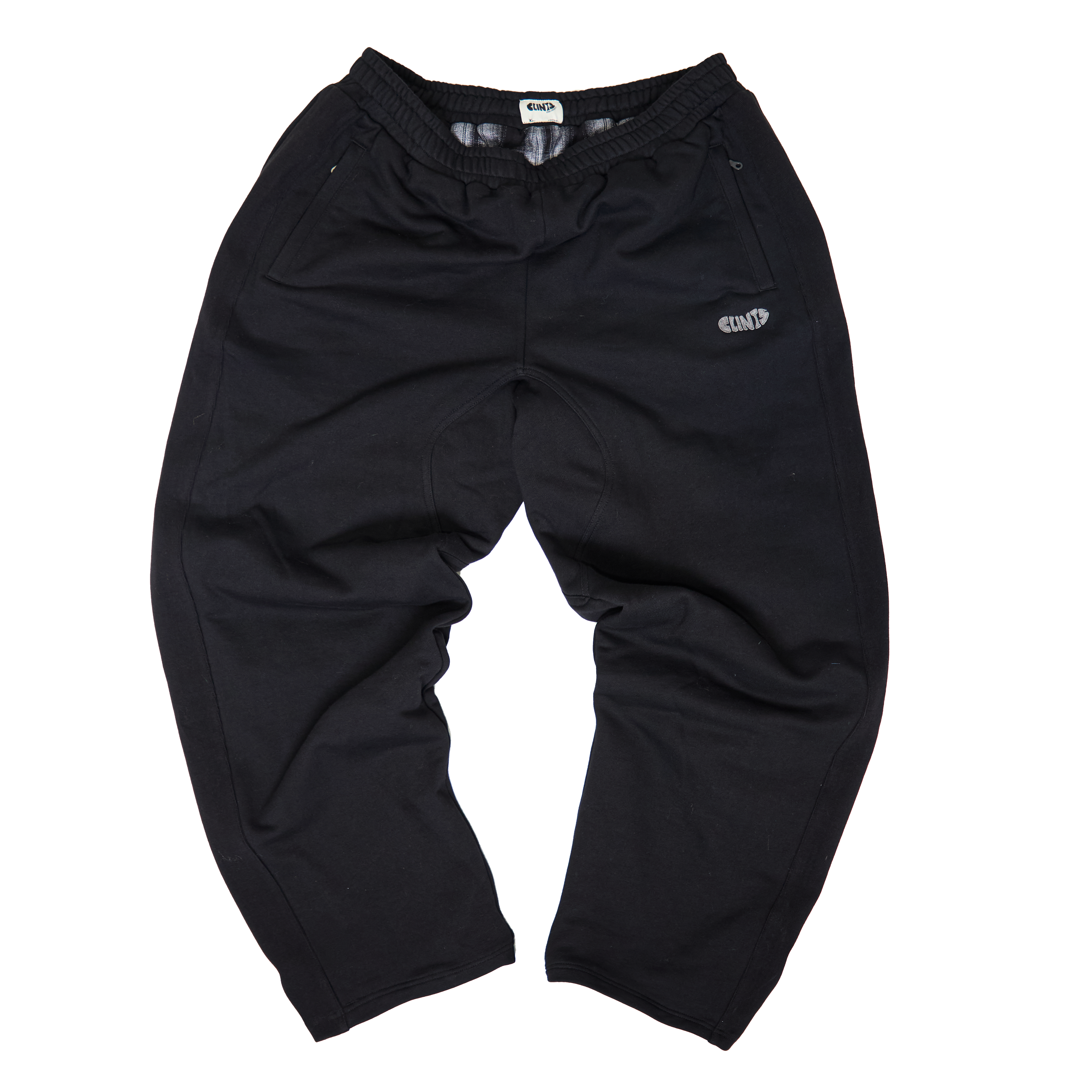 Reversible Plaid Pants - Black