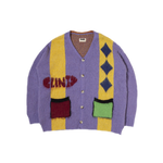 Mohair Diamond Cardigan