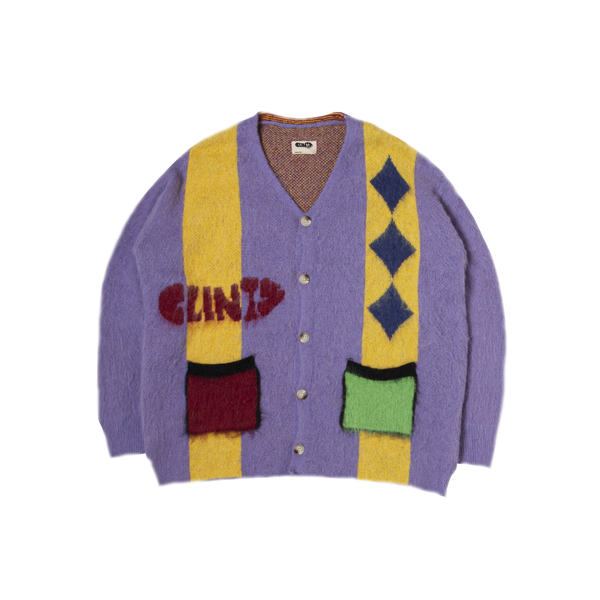 Mohair Diamond Cardigan