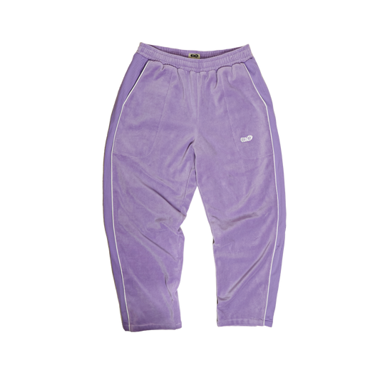 Velour Trackpant - Purple