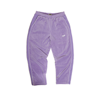 Velour Trackpant - Purple