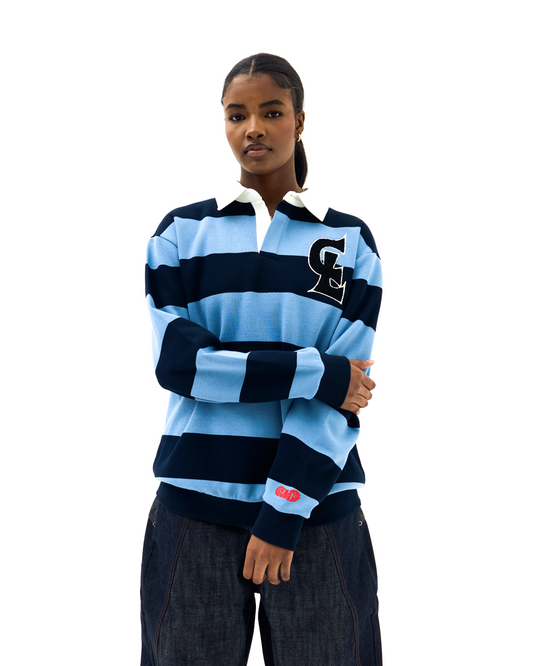 Rugby Polo - Navy Blue